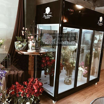 中意創展ZY-XHG一米二保鮮柜 花店冷柜的經濟之選，藏于細節的品質密碼